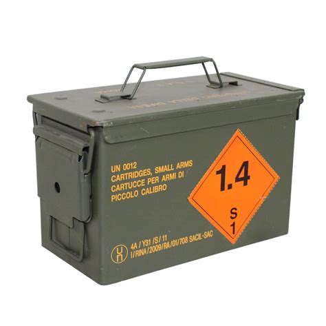 small metal ammunition box|small lockable ammo box.